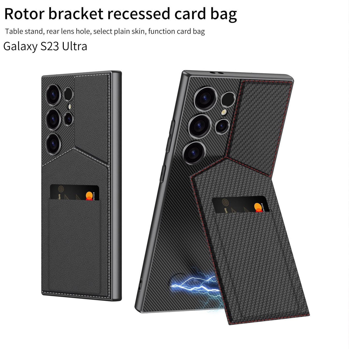 🔥🚀Hot Sale🚀🔥2024 NEW Design Standing Phone Holder Case+Wallet /Samsung 24 Ultra💥