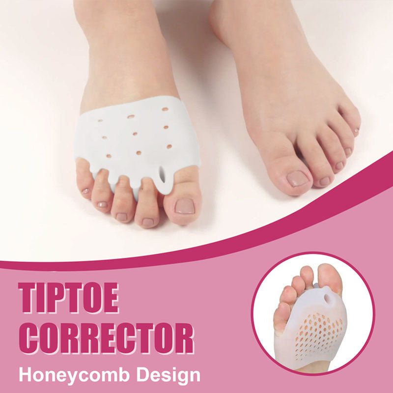 Five-Hole Honeycomb Front Pad For Big Toe Valgus And Split Toe Toe Tuffs