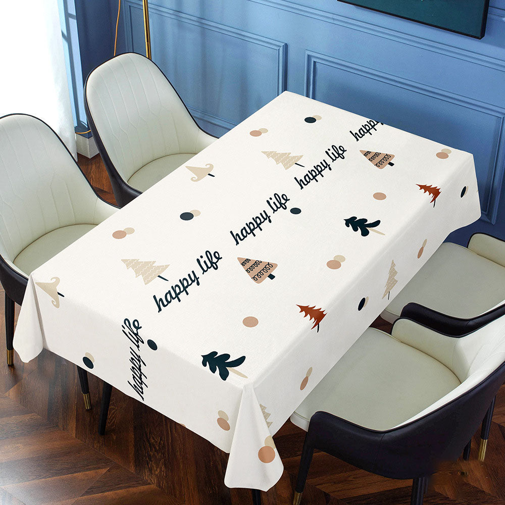 Anti-Severe Oil Stain Tablecloth/coffee table mat