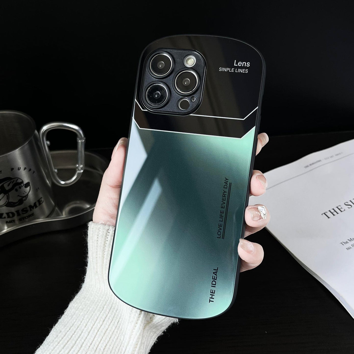 ✨Acquista 1 Custodia Per iPhone Di Lusso Leggera E Resistente Alle Cadute 1📲 Con Lenti Sfumate