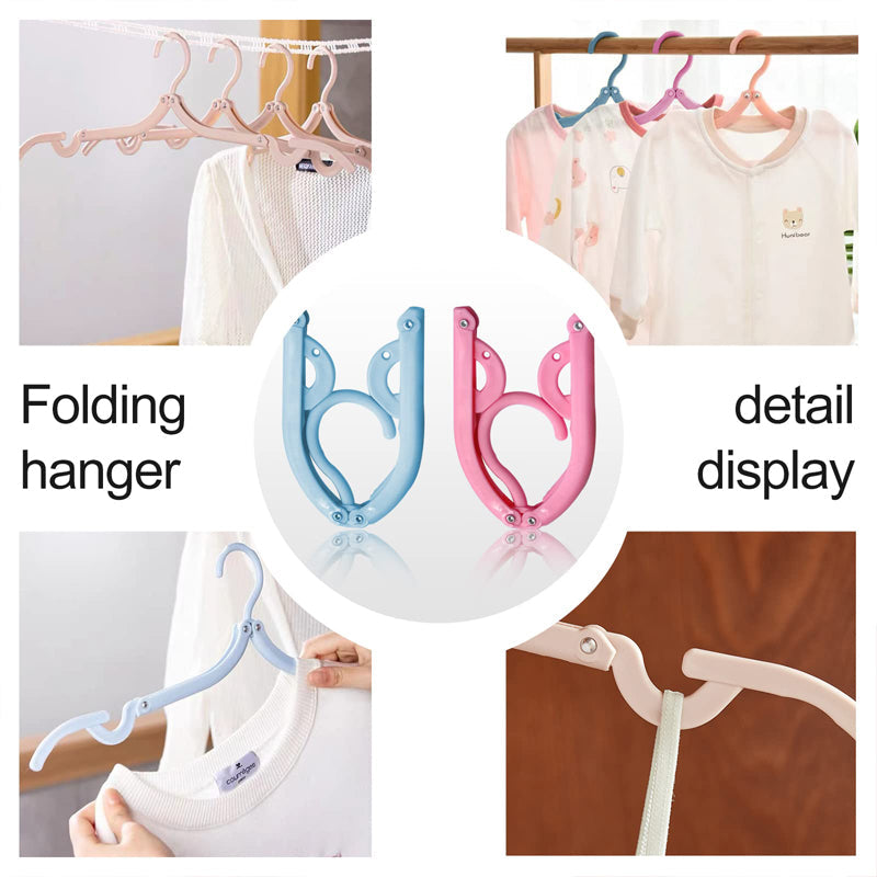 Outdoor Travel Clothes Hanger Folding Multi-Function