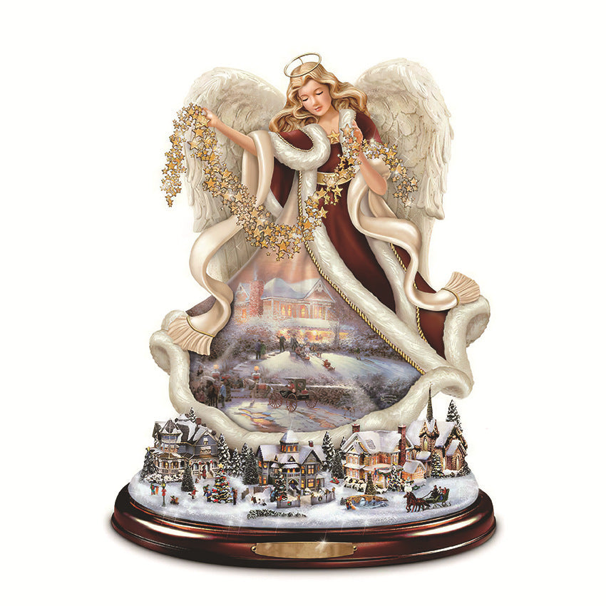 Tree With Lights, Moving Train, Music Ambience Stickers