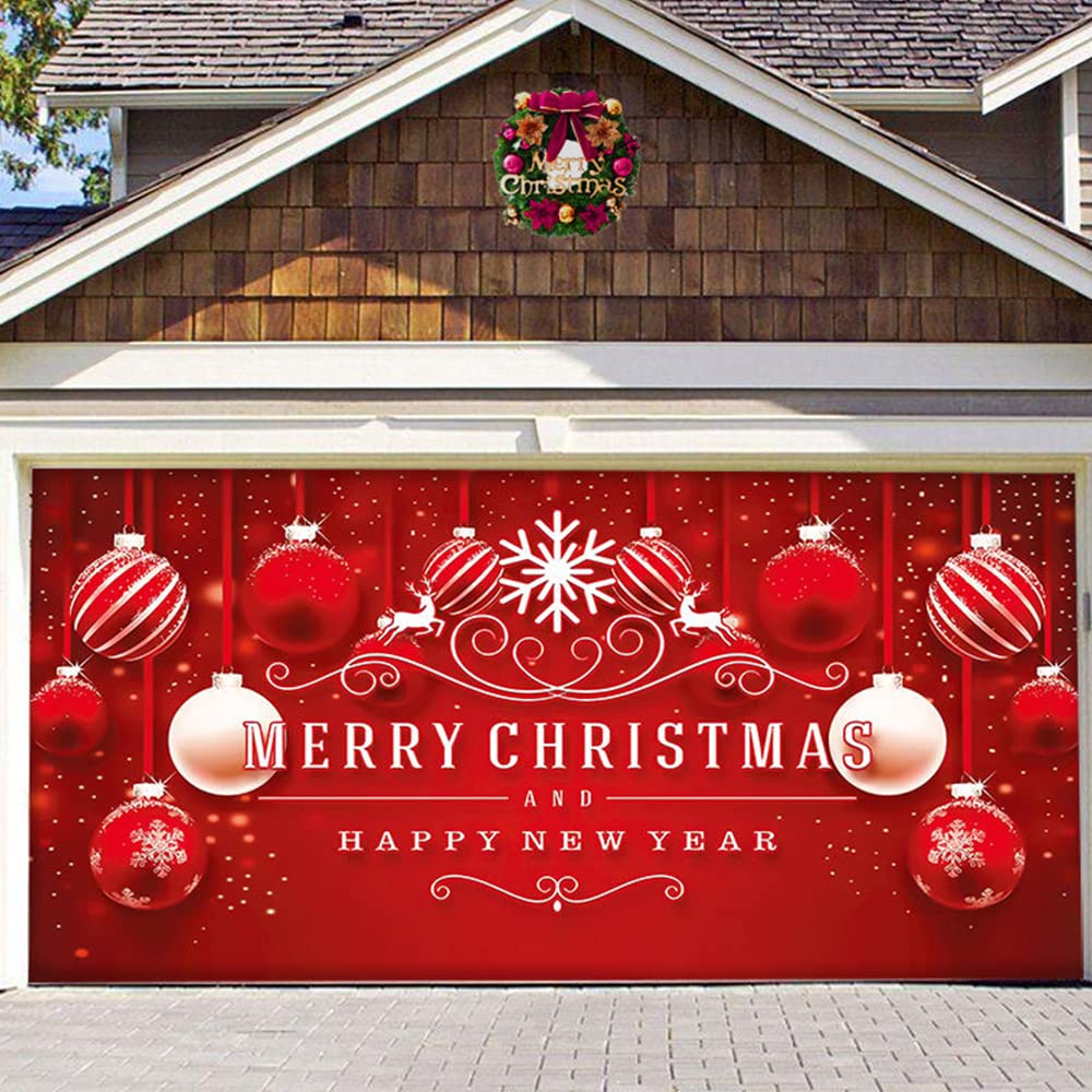 🔥Christmas Sale-49%OFF🔥Snow garage door banner ornament