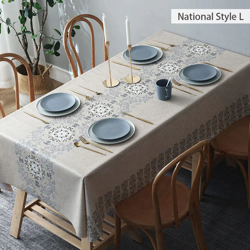 Anti-Severe Oil Stain Tablecloth/coffee table mat