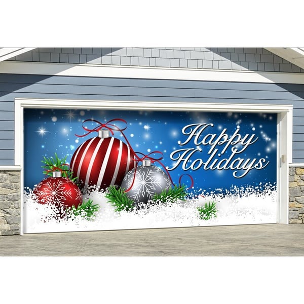 🔥Christmas Sale-49%OFF🔥Snow garage door banner ornament