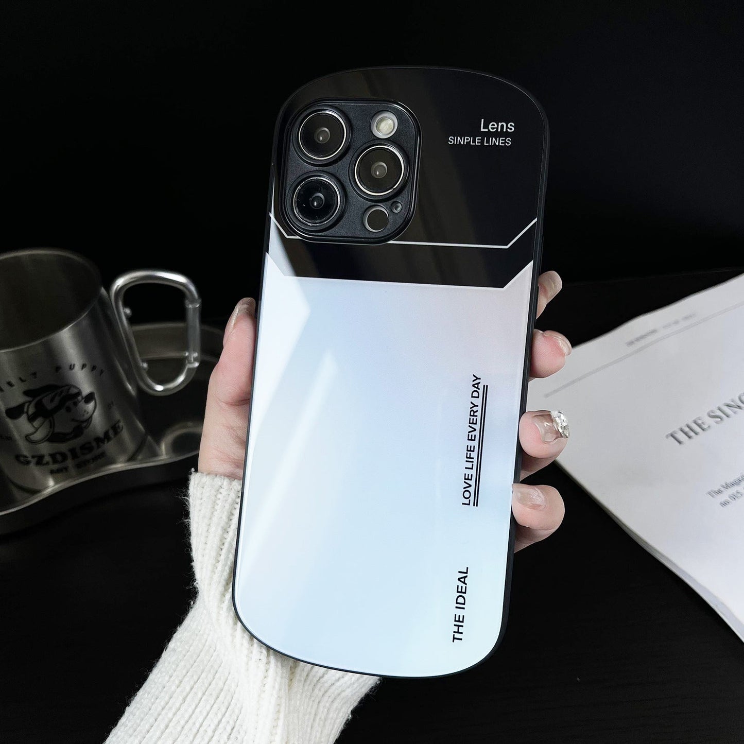 ✨Acquista 1 Custodia Per iPhone Di Lusso Leggera E Resistente Alle Cadute 1📲 Con Lenti Sfumate