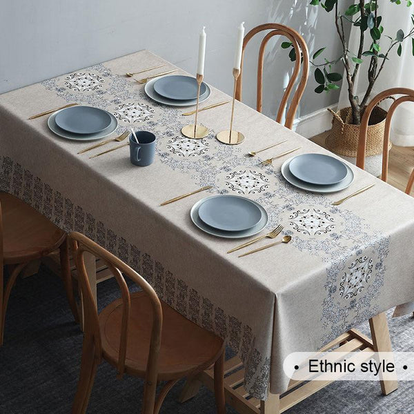 Anti-Severe Oil Stain Tablecloth/coffee table mat
