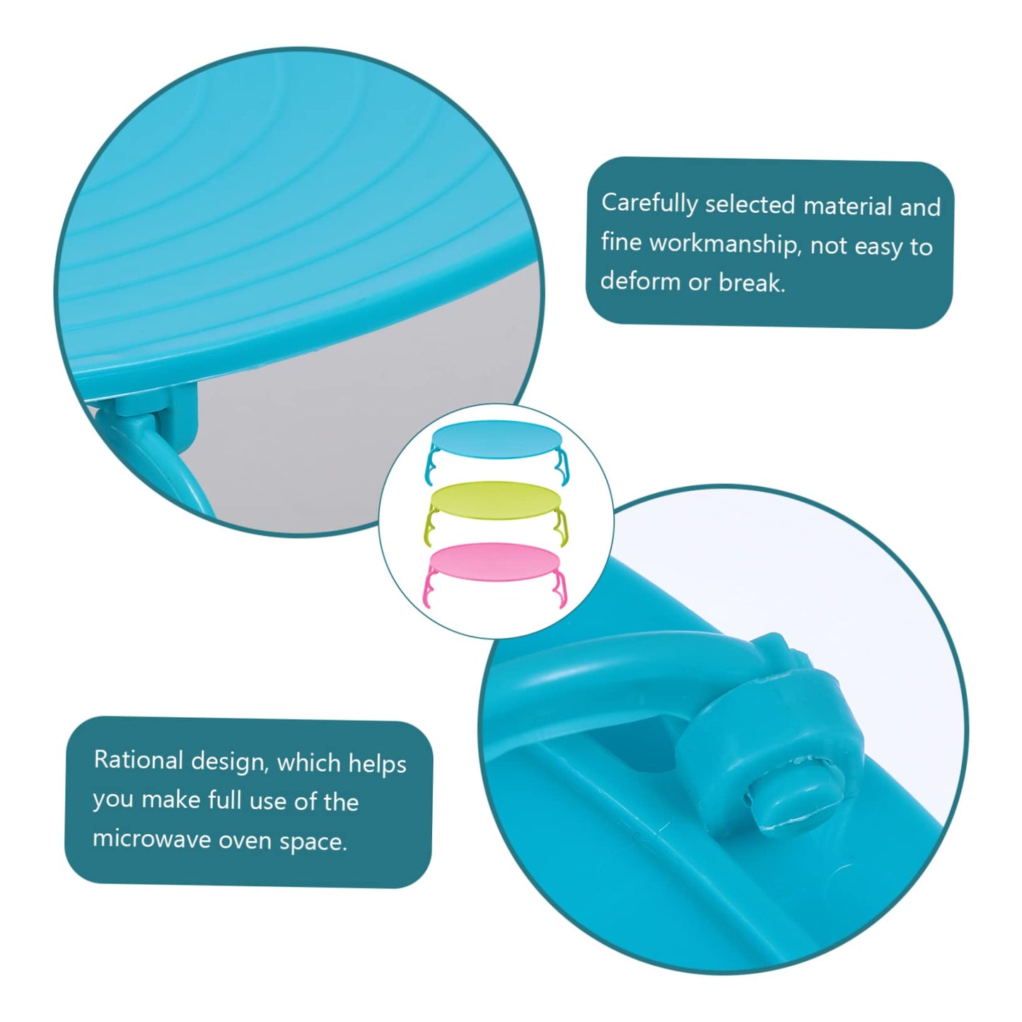 Double Layer Insulated Tray Storage Rack Pot Holder