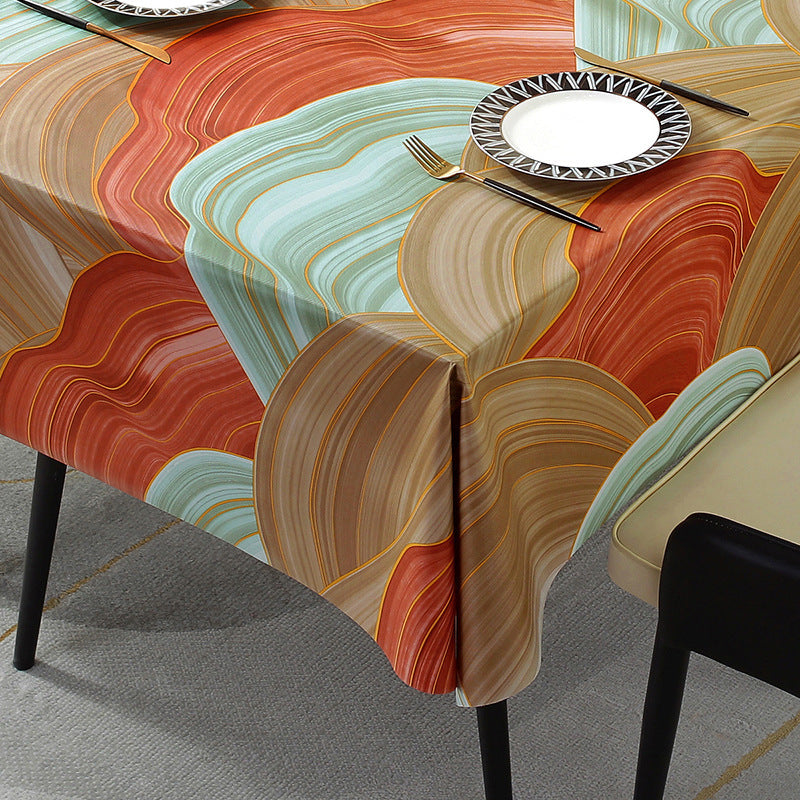 Anti-Severe Oil Stain Tablecloth/coffee table mat