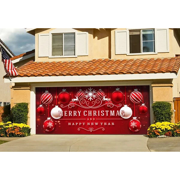 🔥Christmas Sale-49%OFF🔥Snow garage door banner ornament