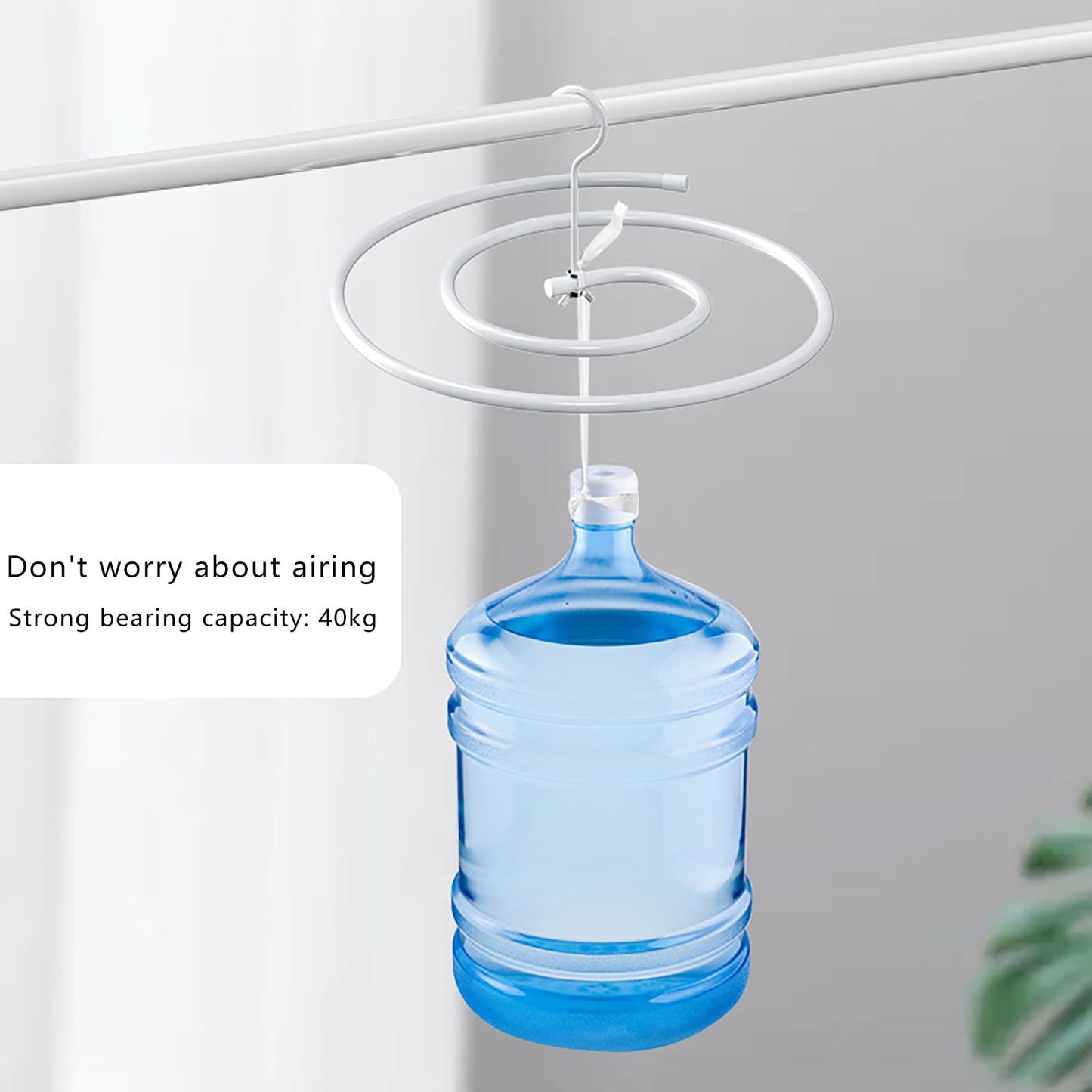 Quilt Drying Artifact Spiral Clothes Drying Rack