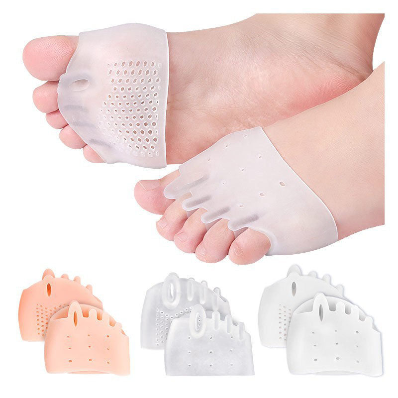 Five-Hole Honeycomb Front Pad For Big Toe Valgus And Split Toe Toe Tuffs