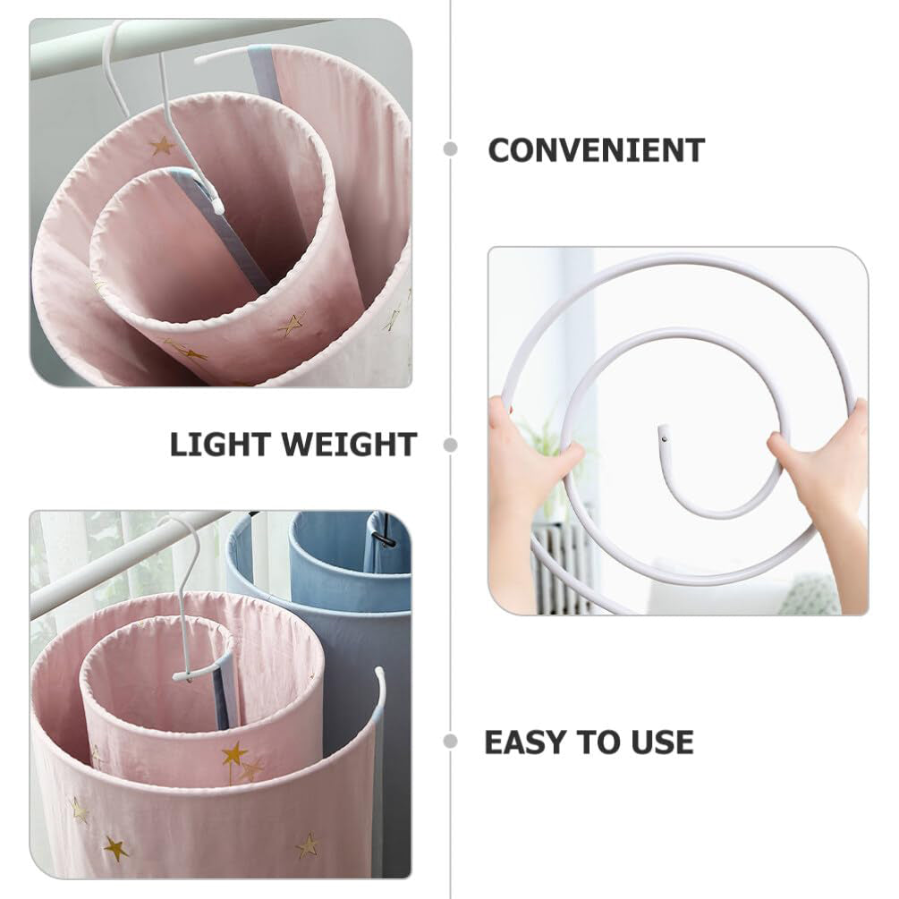 Quilt Drying Artifact Spiral Clothes Drying Rack