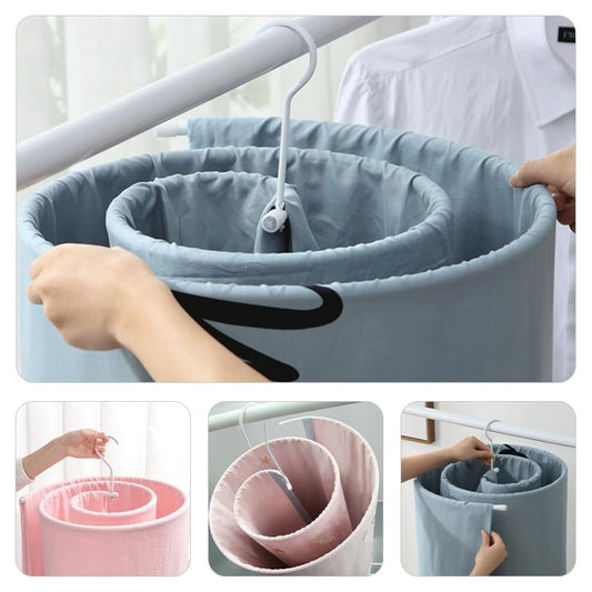 Quilt Drying Artifact Spiral Clothes Drying Rack