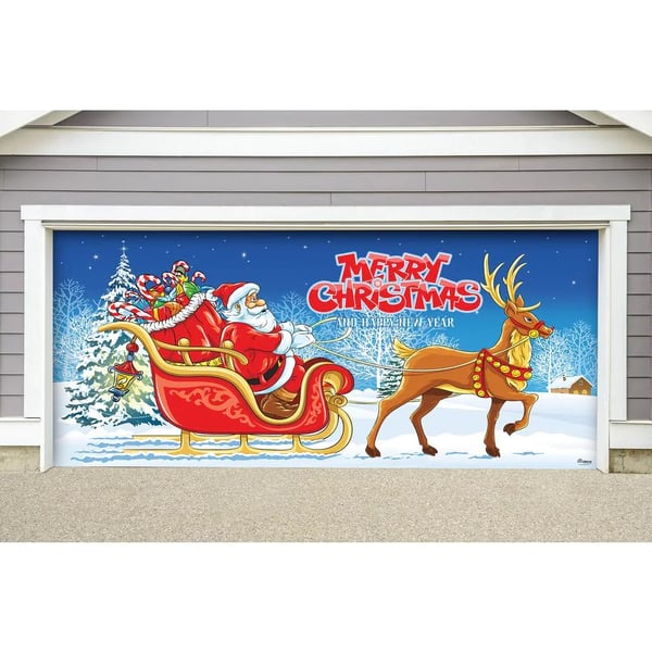 🔥Christmas Sale-49%OFF🔥Snow garage door banner ornament