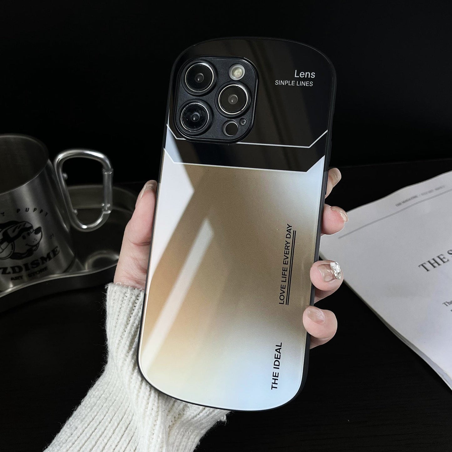 ✨Acquista 1 Custodia Per iPhone Di Lusso Leggera E Resistente Alle Cadute 1📲 Con Lenti Sfumate