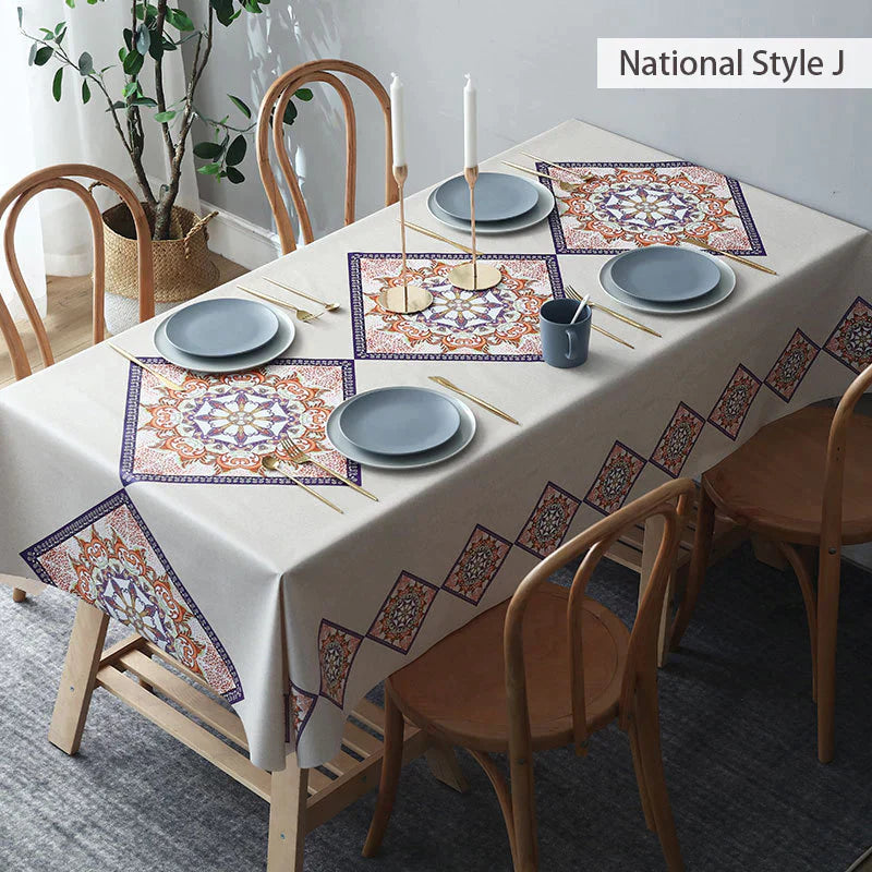 Anti-Severe Oil Stain Tablecloth/coffee table mat